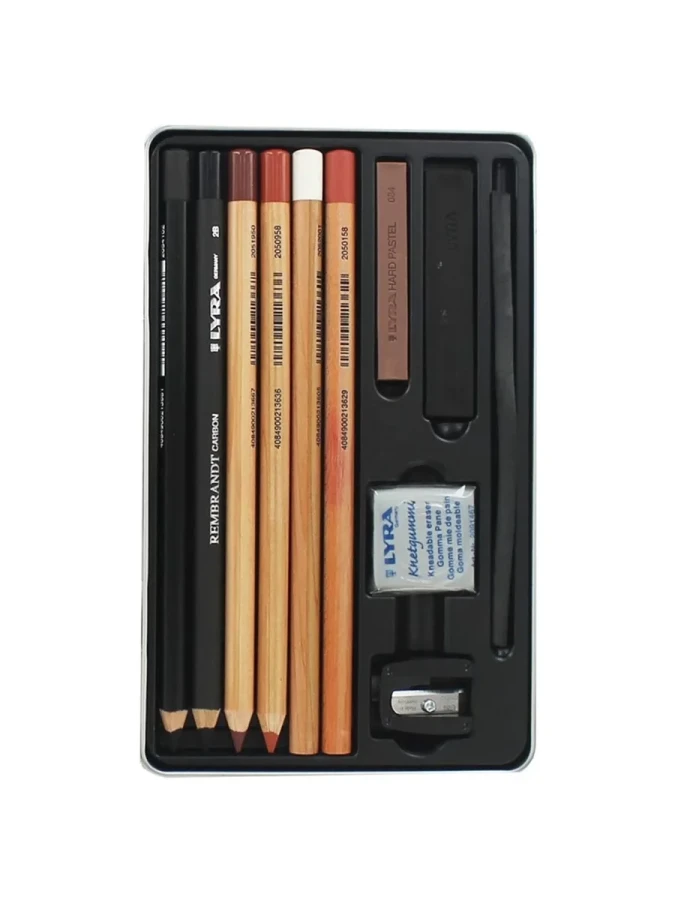 Lyra Rembrandt Sketching Set 11"li Metal Kutu L2051110
