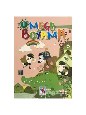 Mega Boyama 1 - Nurdan Yayınları