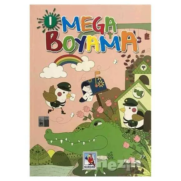 Mega Boyama 1 - Nurdan Yayınları