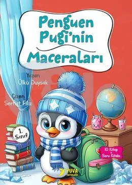 Penguen Pugi'nin Maceraları 10 Kitap (1. Sınıflar İçin) - Yuva Yayınları
