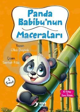 Panda Babibu'nun Maceraları 10 Kitap (1. Sınıflar İçin) - Yuva Yayınları