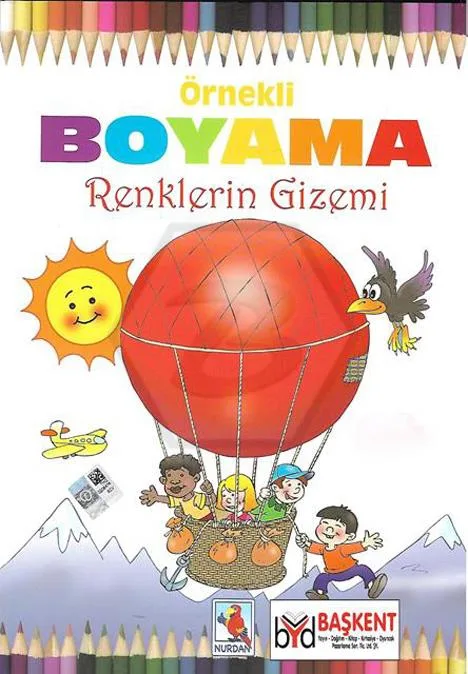 Örnekli Boyama - Renklerin Gizemi - Nurdan Yayınları