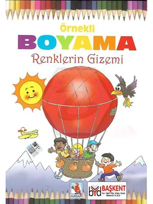 Örnekli Boyama - Renklerin Gizemi - Nurdan Yayınları