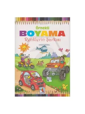 Örnekli Boyama - Renklerin Gizemi - Nurdan Yayınları