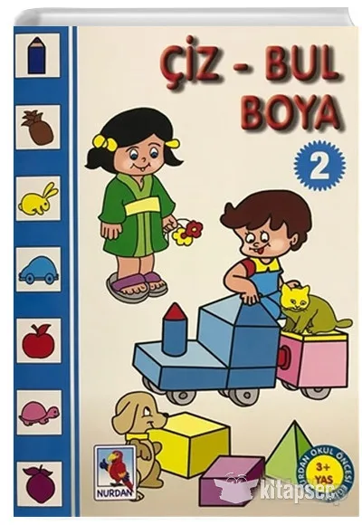 Renkli Eğitici Boyama Harfler ve Sayılar (+5 Yaş) - Nurdan Yayınları