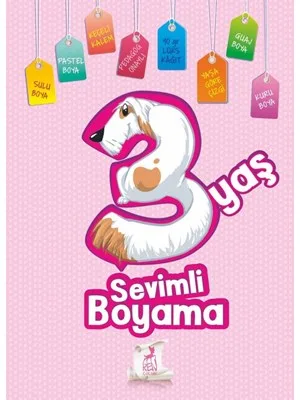 Sevimli Boyama 5 Yaş - Ren Çocuk Yayınları