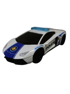 Ctoys 1:16 Uzaktan Kumandalı Işıklı Sesli Polis Arabası Qx3689-a3
