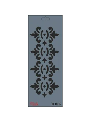 Rich New Seri 11x29 Medium Stencil M-015
