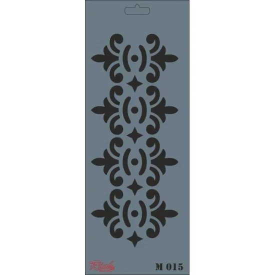 Rich New Seri 11x29 Medium Stencil M-015