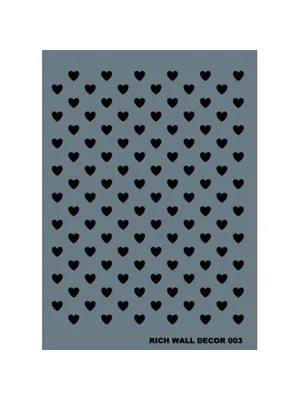 Rich New Seri 11x29 Medium Stencil M-003
