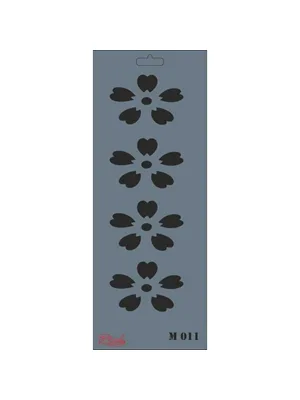 Rich New Seri 11x29 Medium Stencil M-011