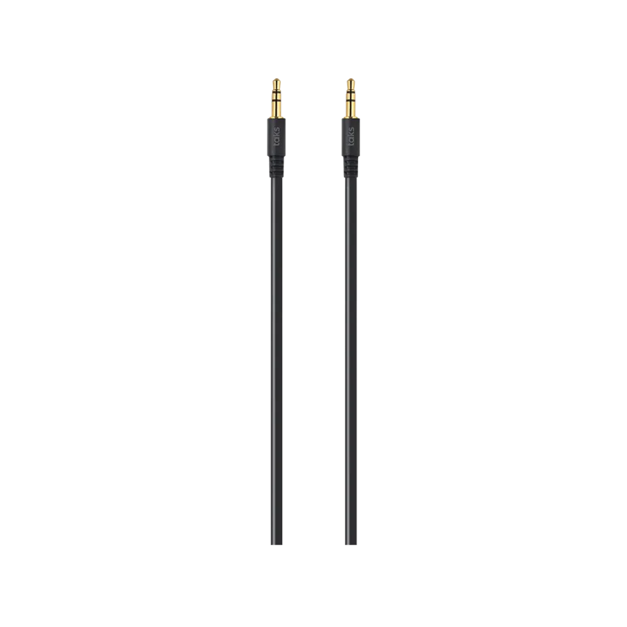 Taks 5ak02s 3.5mm Stereo Ses Kablosu 1 Metre Siyah