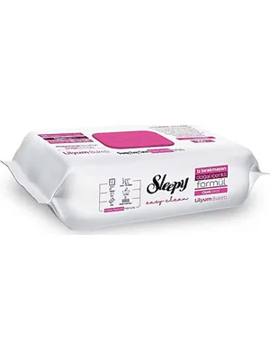 Sleepy Yüzey Temizlik Havlusu Çiçek Serisi Lilyum Buketi 100"lü
