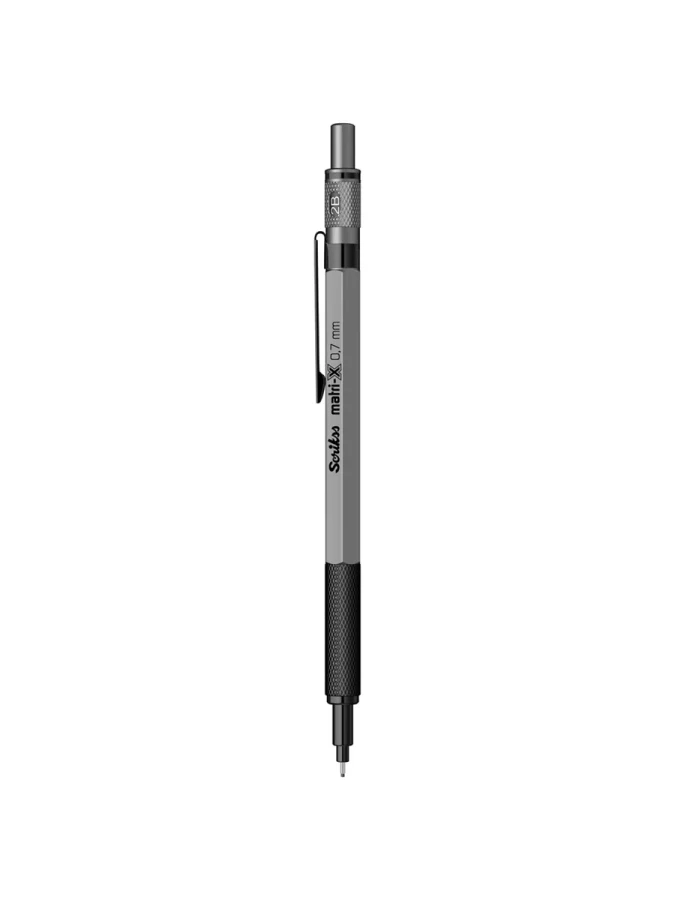 Scrikss Matri-x Mekanik Versatil Kalem 0.7 Metalik Gri
