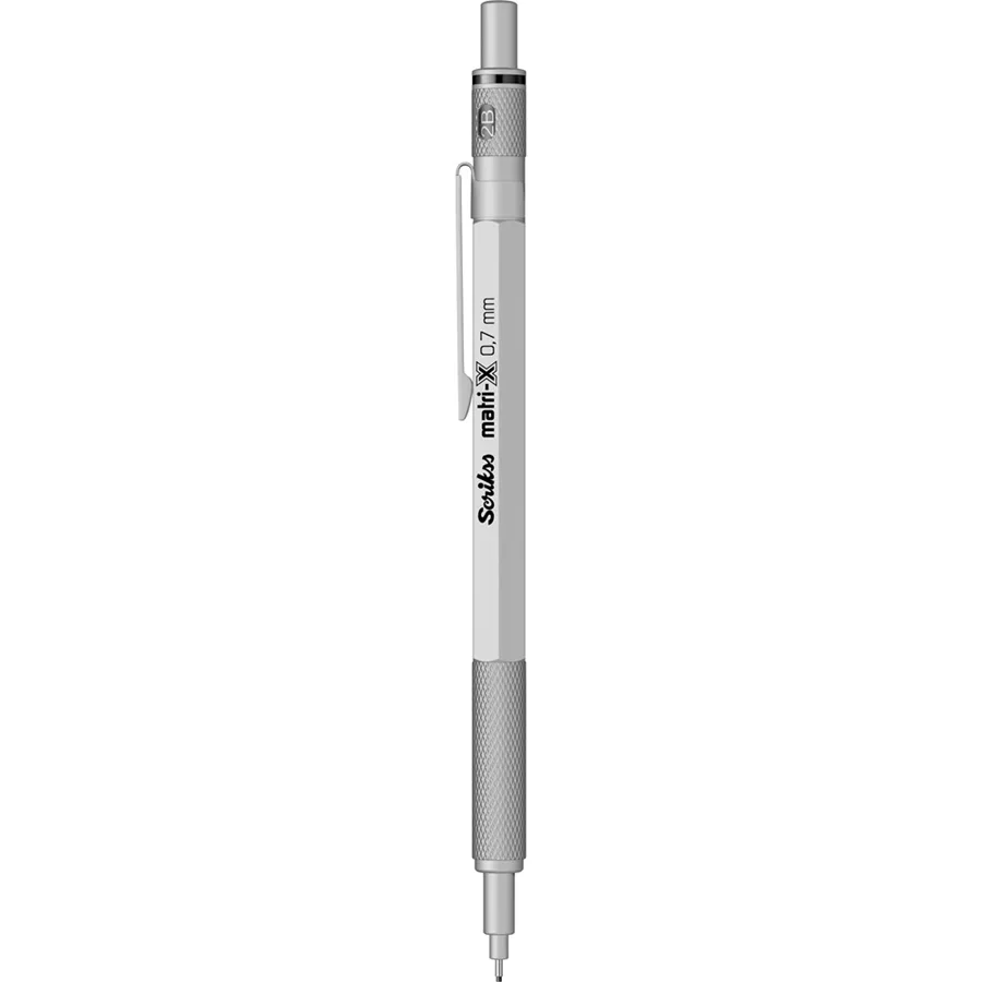 Scrikss Matri-x Mekanik Versatil Kalem 0.7 Açık Gri