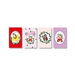 Elma Uğur Böceği Serisi 12.5x10 Sert Kapak Defter Çizgili 96 Yp