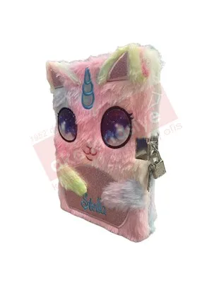 Misyon 15x21 Peluş Kilitli Hatıra Defteri Koala Msy-5649