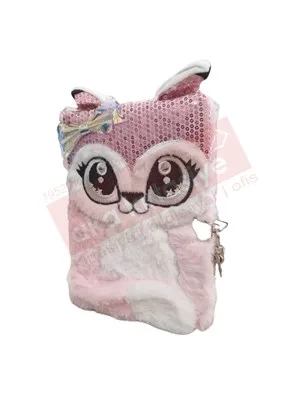 Misyon 15x21 Peluş Kilitli Hatıra Defteri Koala Msy-5649
