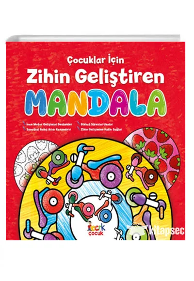 Çocuklar İçin Zihin Geliştiren Mandala - Bıcırık Yayınları