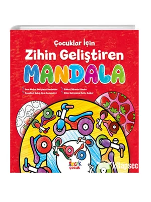 Çocuklar İçin Zihin Geliştiren Mandala - Bıcırık Yayınları