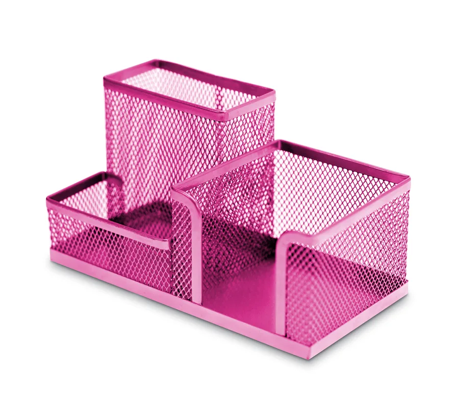Mas Perforeli Desk Organizer Pembe 529