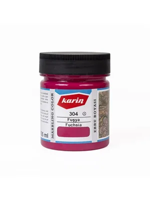 Karin Ebru Boyası 105 Cc Fuşya 304
