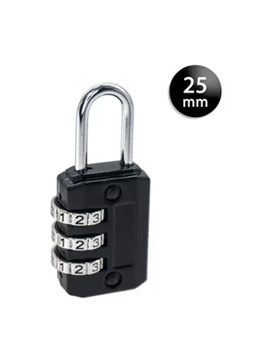 Ymk Ymk-1325 25 Mm Vakumlu Asma Kilit Siyah