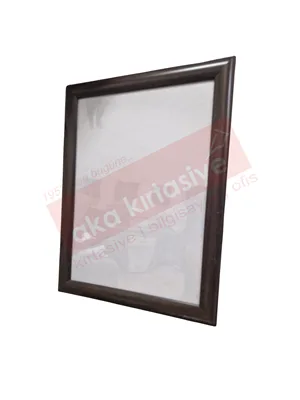 Art&ags A4 22 Mm Ahşap Görünümlü Çerçeve Kahverengi