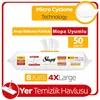 Sleepy Yer Temizlik Havlusu (mop İçin Uygun) Arap Sabunu Katkılı 50"li