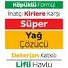 Sleepy Yüzey Temizlik Havlusu Yağ Çözücü 30"lu