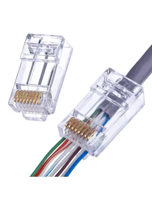 Apronx Apx-ezplug Yeni Nesil Delikli Cat6 Rj45 100'lü