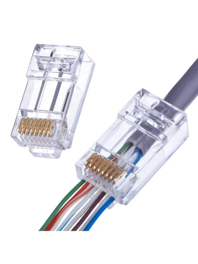Apronx Apx-ezplug Yeni Nesil Delikli Cat6 Rj45 100'lü