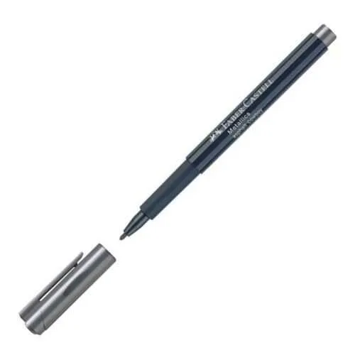 Faber Castell Metalik Marker Kalem Antrasit 5040160775000