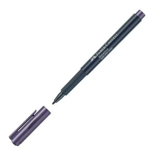 Faber Castell Metalik Marker Kalem Lavanta 5040160736000