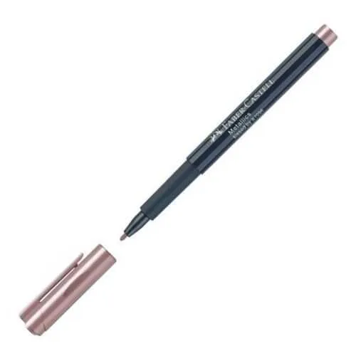 Faber Castell Metalik Marker Kalem Rose Gold 5040160789000