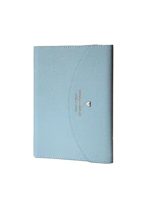 Victorias Journals A6 Mekanizmalı İvory Çizgili Defter Mavi 96 Yp 124-1040
