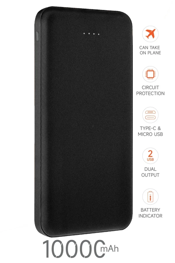 Snapron Snp-3001 10000 Mah Powerbank Siyah
