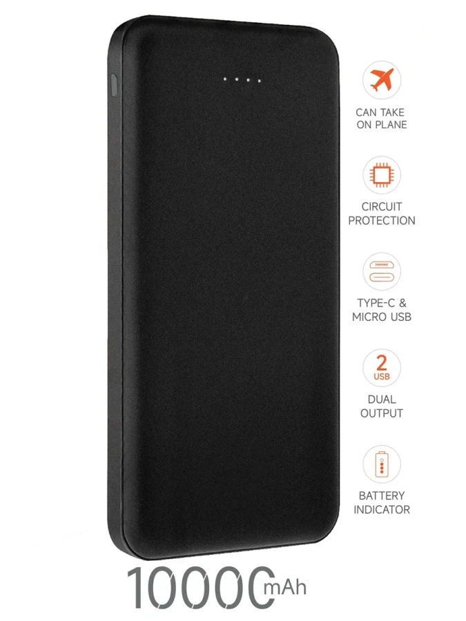 Snapron Snp-3001 10000 Mah Powerbank Siyah
