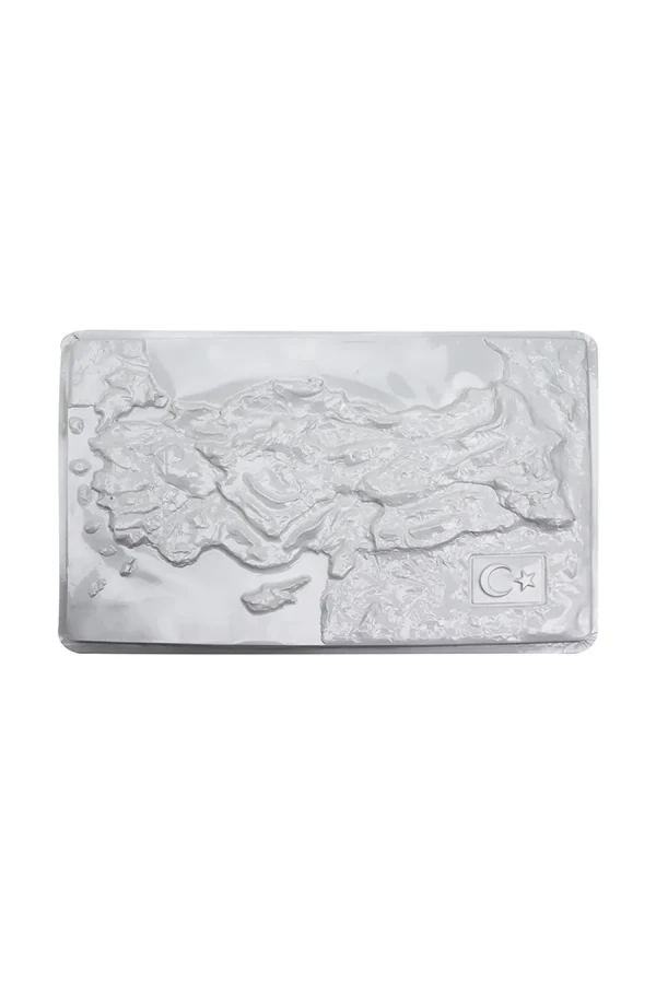 Universal 20x30 Cm Alçı Kalıbı Türkiye Haritası