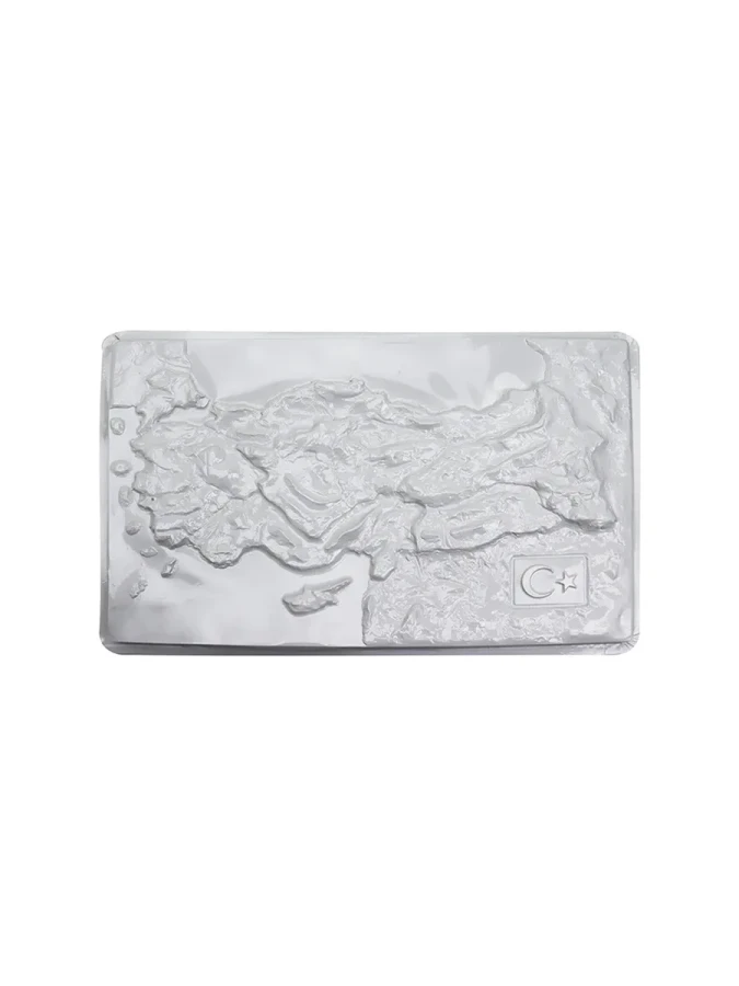 Universal 20x30 Cm Alçı Kalıbı Türkiye Haritası