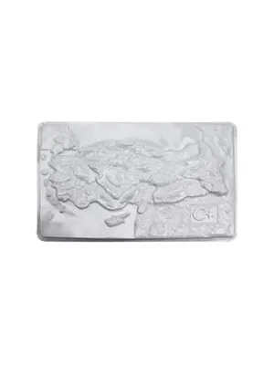 Universal 20x30 Cm Alçı Kalıbı Türkiye Haritası