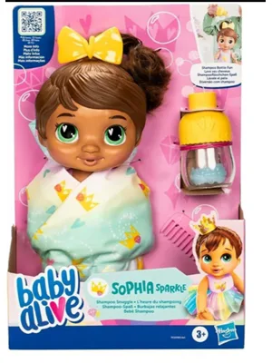 Hasbro Baby Alive Bebeğimle Şampuan Eğlencesi F9120