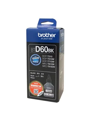 Brother Btd60bk Black 6000 Sayfa Orj. Şişe Mürekkep Kartuş Siyah