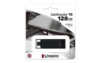 Kingston Dt70 128 Gb Usb-c 3.2 Gen Type-c Flash Bellek