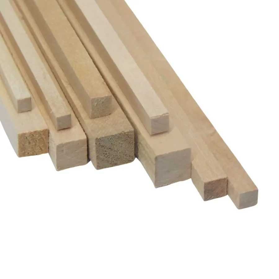 Odak Hobi 12 Mmx12 Mmx40 Cm Kare Çıta 5"li