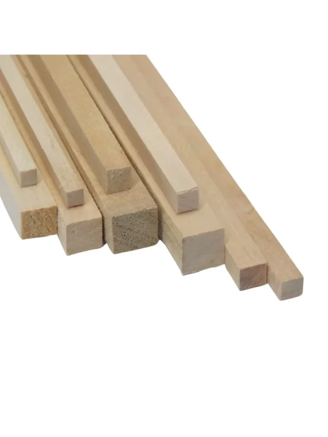 Odak Hobi 12 Mmx12 Mmx40 Cm Kare Çıta 5"li