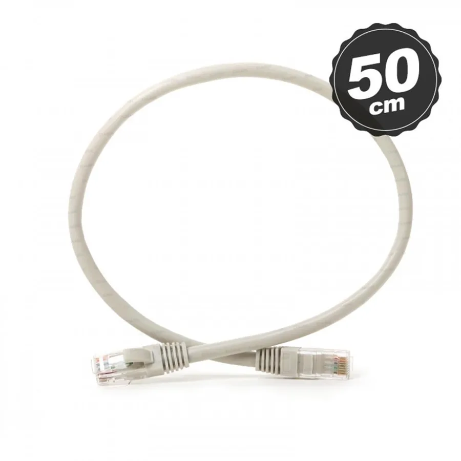İnca Icat6-0.50 0.50 Metre Cat6 Gri Patch Kablo