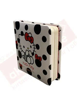 Victorias Journals 9x9 Hello Kitty Çizgili Günlük 192 Sayfa 525-2016