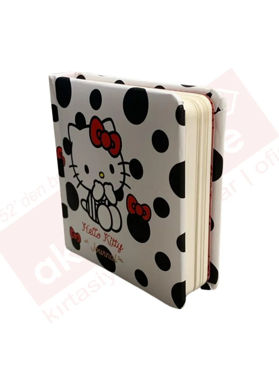 Victorias Journals 9x9 Hello Kitty Çizgili Günlük 192 Sayfa 525-2016