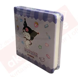 Victorias Journals 9x9 Kuromi Çizgili Günlük 192 Sayfa 525-2009
